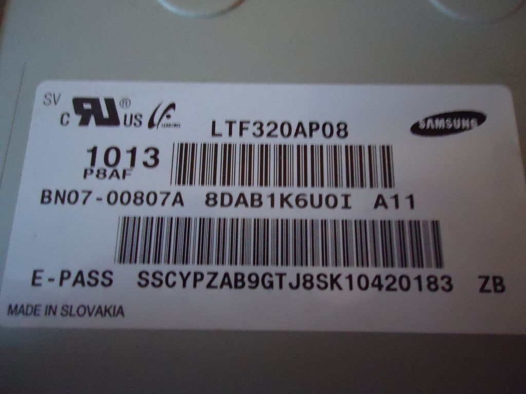 LTF320AP08 panel