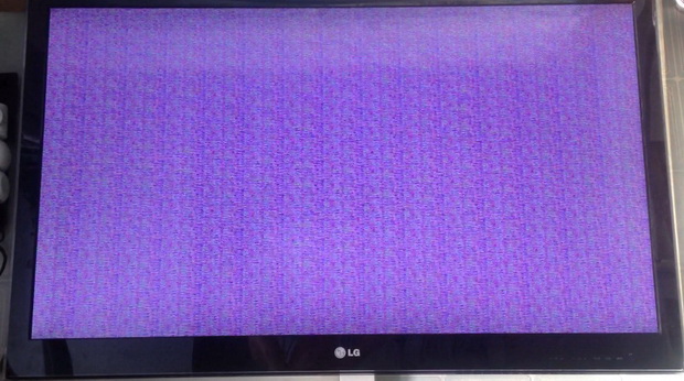 Рябит изображение на телевизоре lg