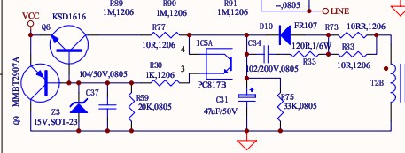 Блок питания lk4180 000b схема