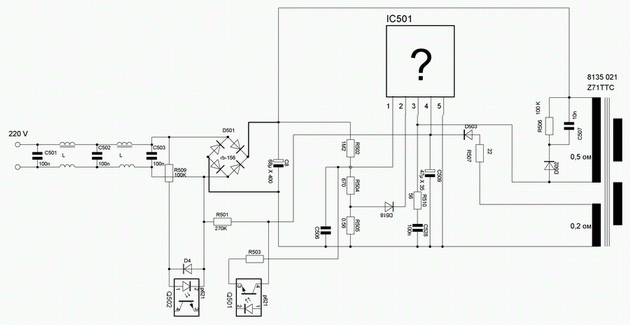 Схема блока питания kb3151c