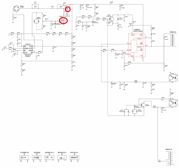 Sd6109 схема блока питания