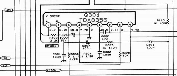 Схема усилителя tda8356