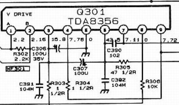 Тда 8356 схема усилителя