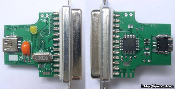 Переходник питания гнездо (мама female) 5.5 х 2.1 на USB Female type A (USB AF) мама