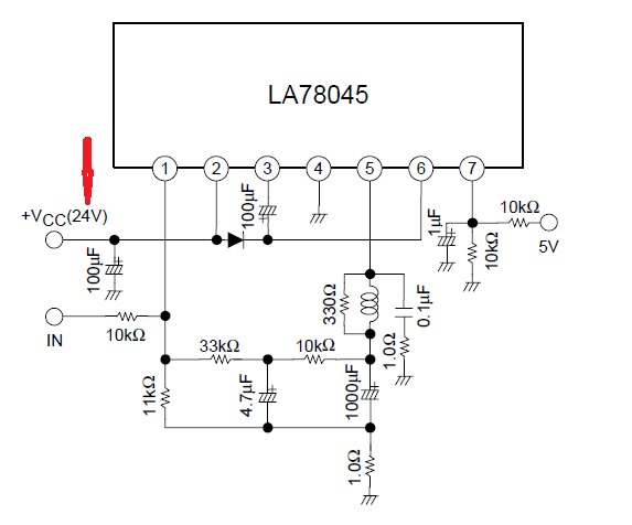 Utc78045 схема включения