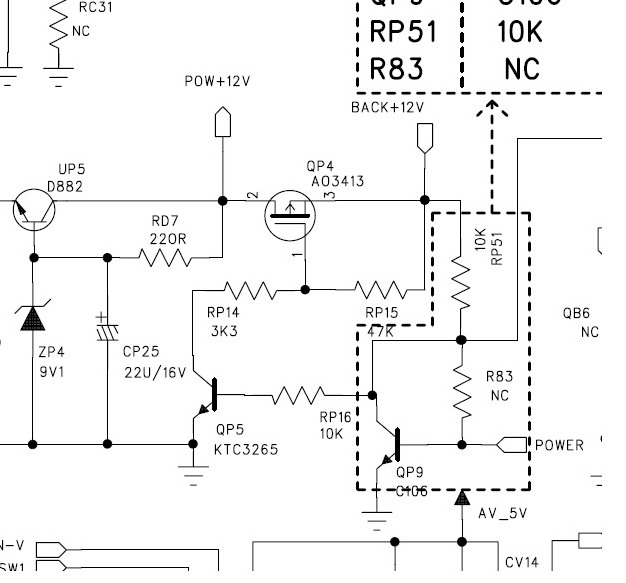 Схема mystery mtv 3210w