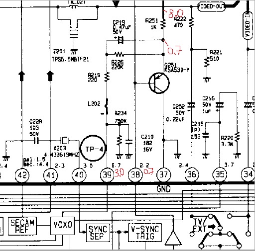 Схема тв самсунг ck 3373zr шасси sct11d