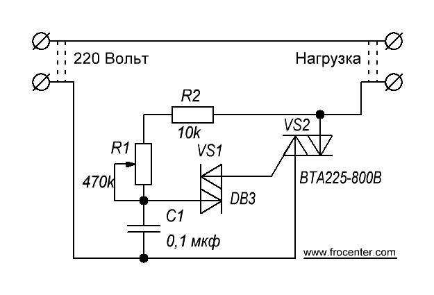 Bta41 b схема регулятора мощности | PDF