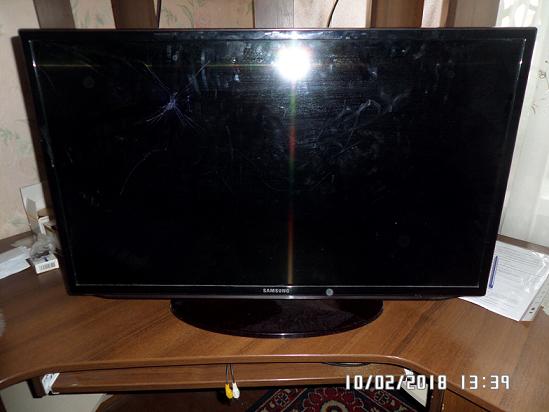 Что делать с разбитым экраном телевизора