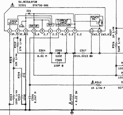 Stk730 080 схема включения