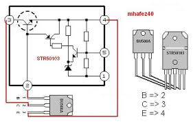 Схема включения str s5707