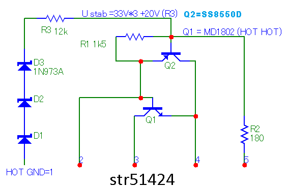 Z5 Power supply str51424