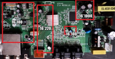 Ремонт приставки DVB-T2 - продолжение