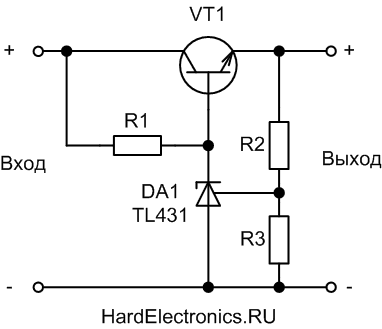 Cтабилизатор на 3 вольта - миниатюрные регуляторы